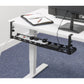 Dellonda Extendable Cable Management Tray 435/730 x 130 x 190 - Black DH276