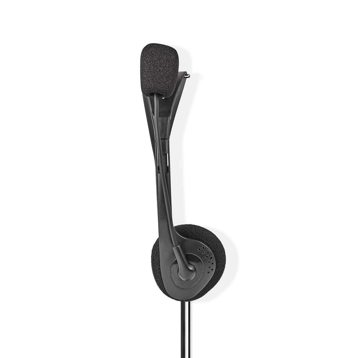Nedis PC Headset On-Ear 2x 3.5mm Connectors 2m Black CHST100BK