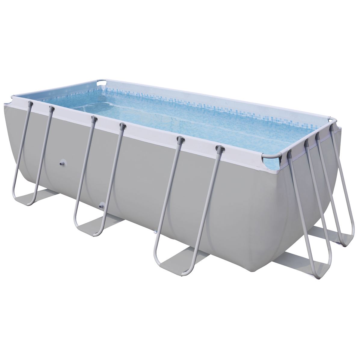 Sealey Dellonda 13ft Deluxe Steel Swimming Pool with Filter Pump DL21