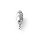 Nedis XLR Adapter 6.35mm Male to XLR 3-pin Female 10 pieces Metal CAGP15941ME