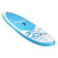 Dellonda Inflatable Stand Up Paddle Board 10'6" - Blue/White DL152