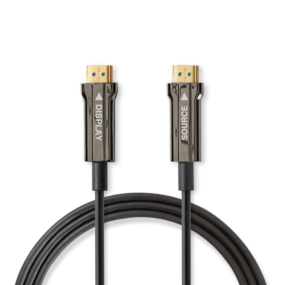 Nedis Ultra High Speed HDMI Cable AOC HDMI Connector to HDMI Connector 15m Black - CVBG3500BK150