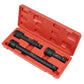 Sealey Premier Impact Extension Bar Set 3/4"Sq Drive 3pc AK5515