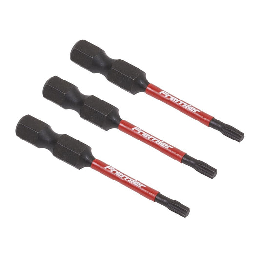 Premier TRX-Star* T10 Impact Power Tool Bits 50mm - 3pc AK8240