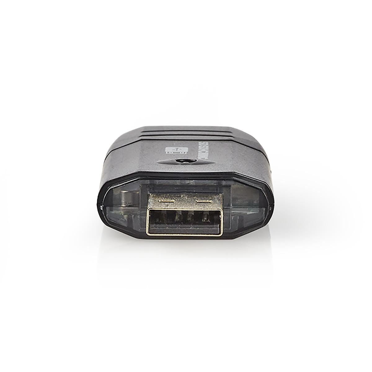Nedis Card Reader Multicard USB 2.0 CRDRU2100BK