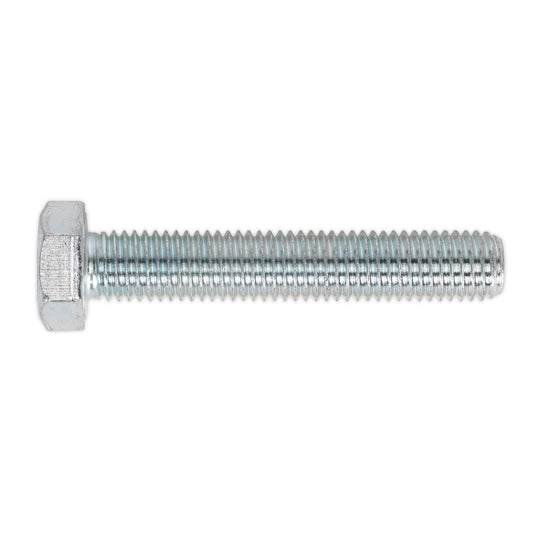 Sealey HT Setscrew M14 x 80mm 8.8 Zinc Pack of 10 SS1480