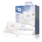 HQ Vacuum cleaner bag Philips, Electrolux E200B voordeelpak (standard bag) - DUBG220AEP12