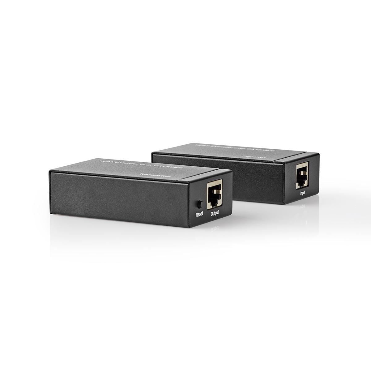 Nedis HDMI Extender Over Cat6 up to 60m 1080p 1.65 Gbps Anthracite - VREP3450AT