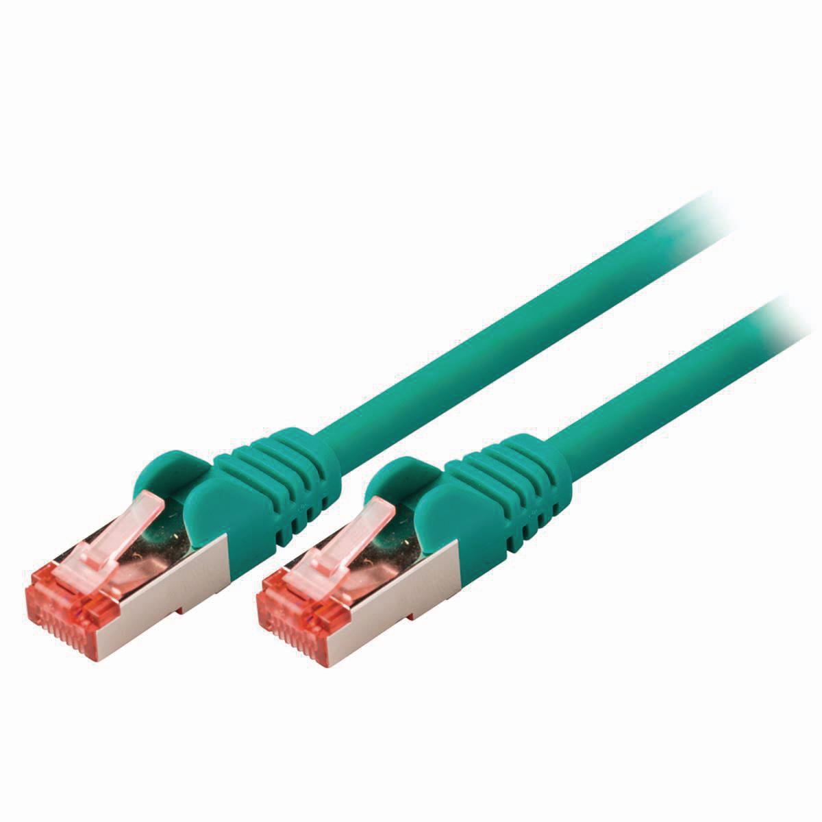Nedis Cat 6 S/FTP Network Cable RJ45 Male to RJ45 Male 3m Green CCGP85221GN30