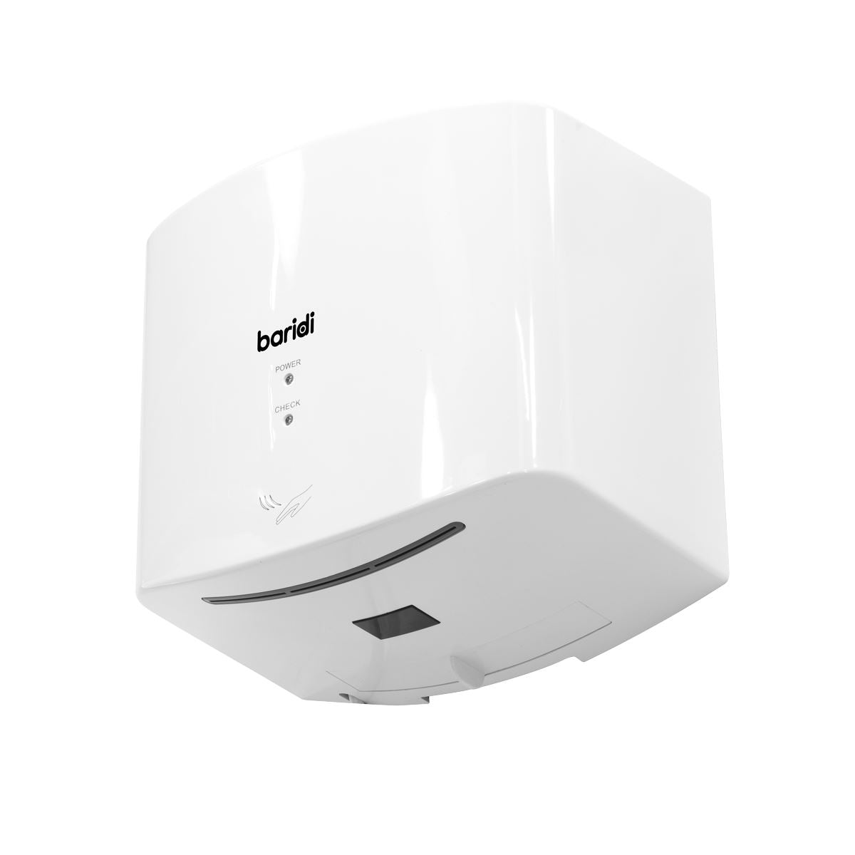 Baridi High Speed Hand Dryer with Auto Sensor 1400-1650W - White DH378