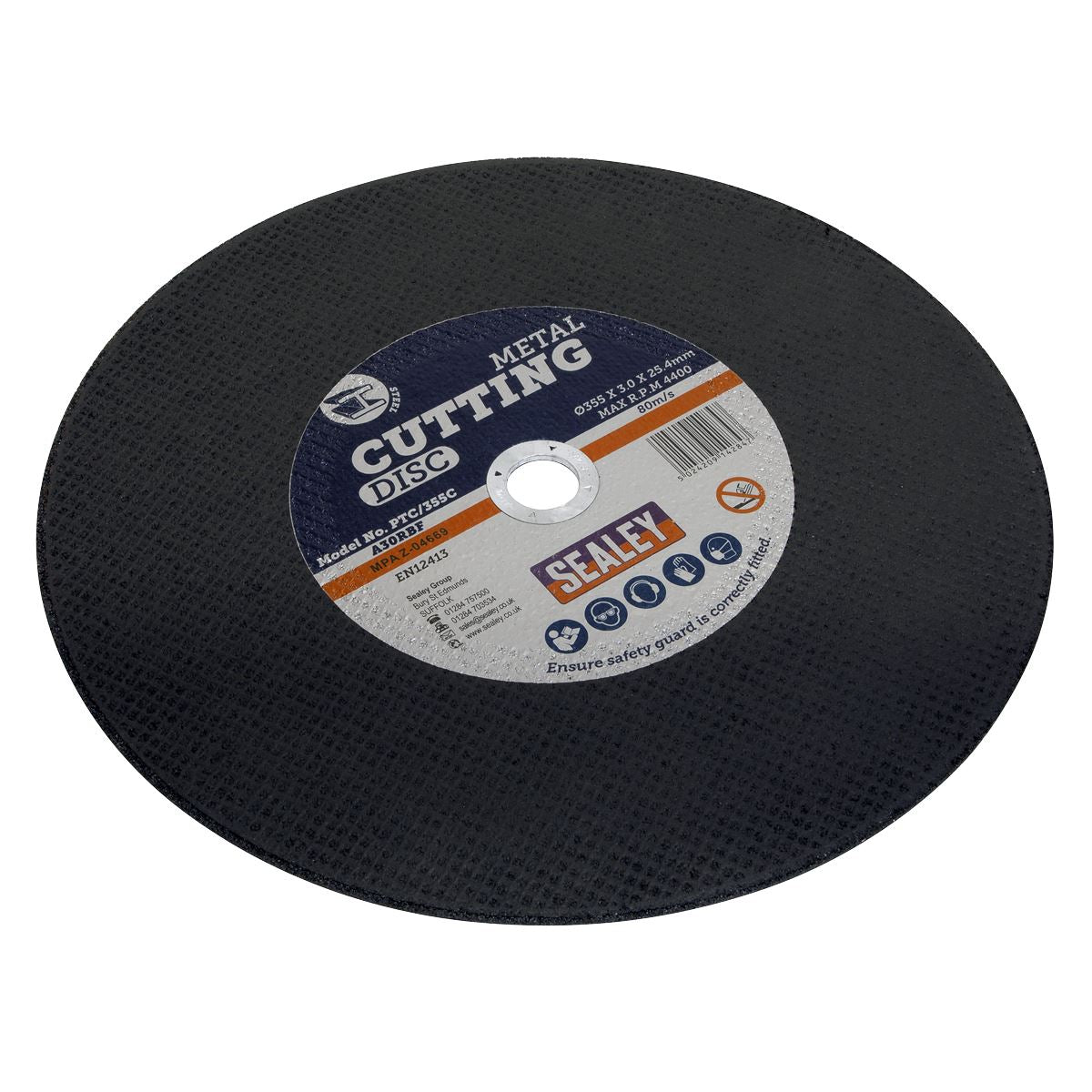 Sealey Cutting Disc 355 x 3mm 25.4mm Bore PTC/355C.