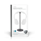 Nedis Headphones Stand Aluminium Design 98 x 276mm Black HPST200BK