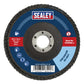 Sealey Flap Disc Zirconium 100mm 16mm Bore 40Grit FD10040