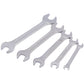 Draper 1x 5 Piece AF Open End Spanner Set Garage Professional Standard Tool - 30767
