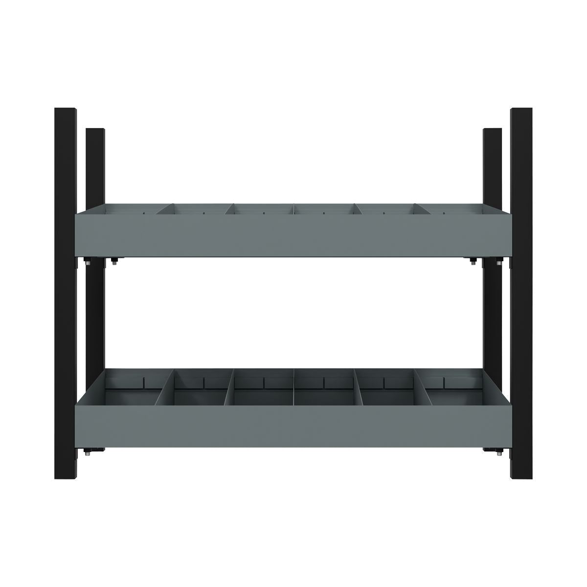 Sealey Modular Racking Mid Unit 2 Compartment Shelve 580mm APMRM4