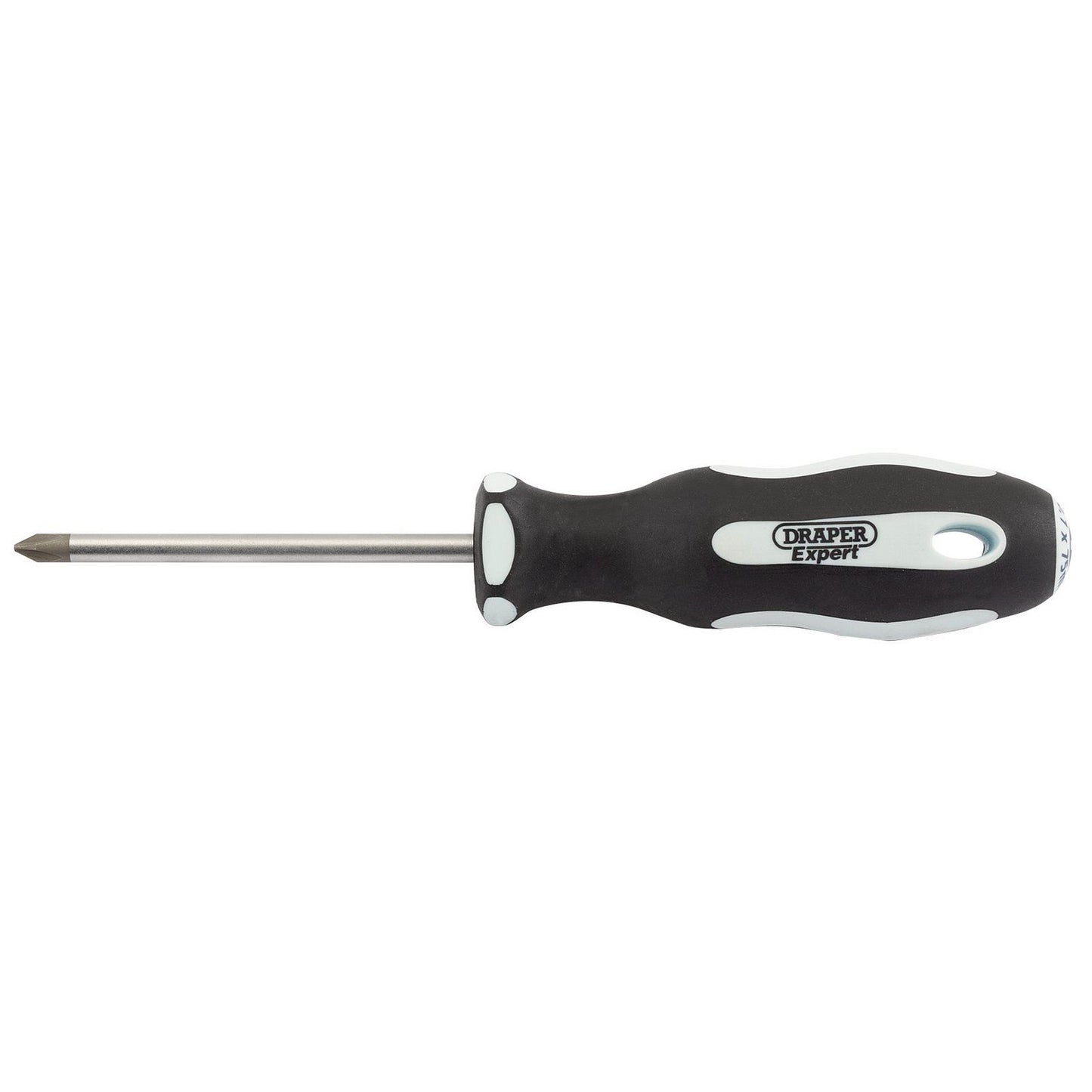 Draper 995CS Expert Cross Slot No1 x 75mm Soft Grip Two Tone Screwdriver - 34990