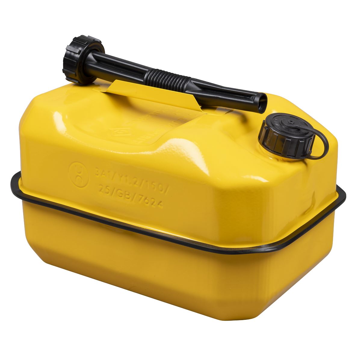 Sealey Explosive-Safe Jerry Can 10L - Yellow JC10RY