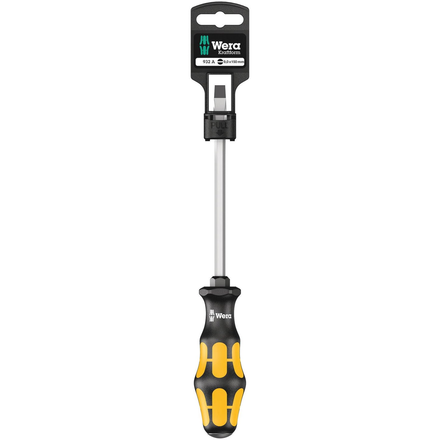 Wera 932A Sb Chisel Screwdriver Sl 1.6/9.0/150 K'Form Plus Hangered 100087