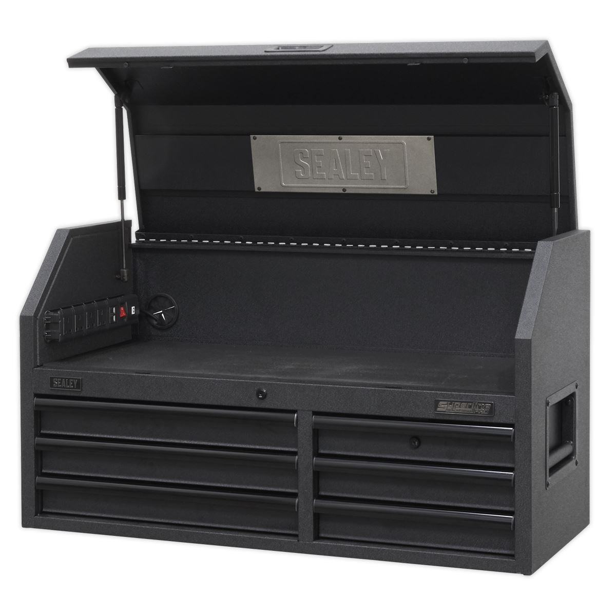 Sealey Topchest 6 Drawer 1030mm Soft Close Drawers & Power Strip AP4106BE