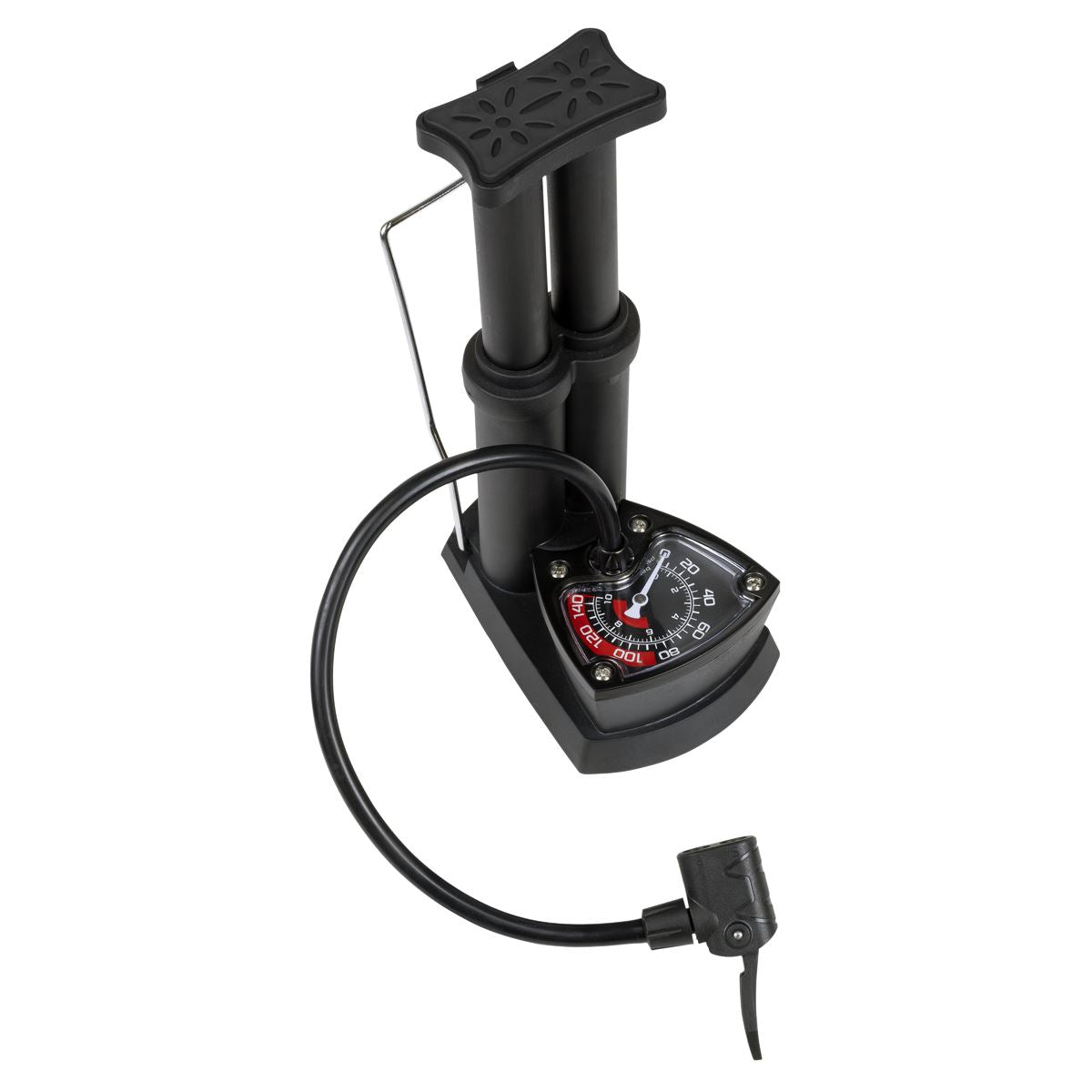 Sealey Mini Twin Barrel Bicycle Foot Pump FP7