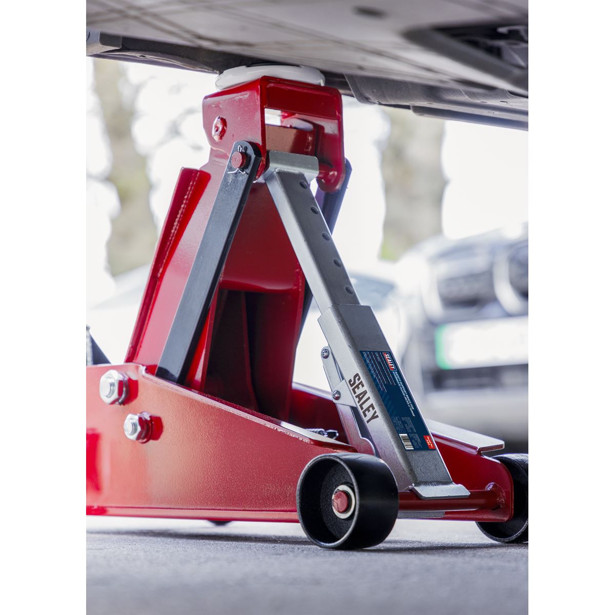 Sealey Safety Support Brace for Hydraulic Floor Jacks 2 Tonne JLB2