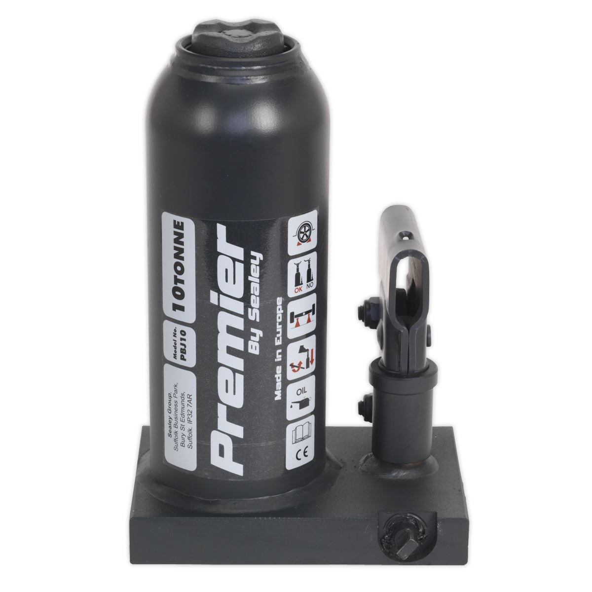 Sealey Premier Bottle Jack 10 tonne PBJ10