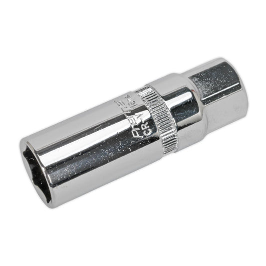 Sealey Spark Plug Socket 16mm 1/2"Sq Drive S12SP10