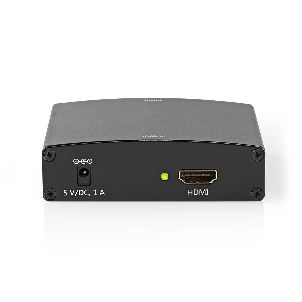 Nedis VGA to HDMI Converter 1-Way to VGA + 2x RCA (L/R) Input HDMI Output - VCON3454AT