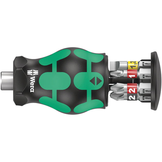 Wera Kraftform Kompakt Stubby Magazine 2 PH/PZ/Sl Btz 6Pc 008874