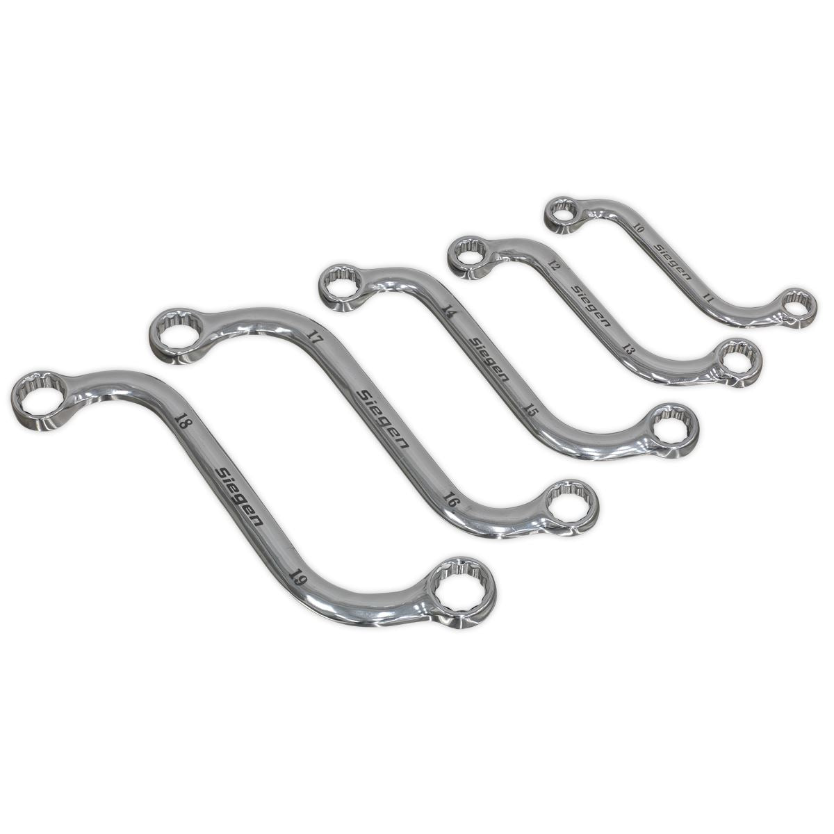 Sealey S-Spanner Set 5pc Metric S0717