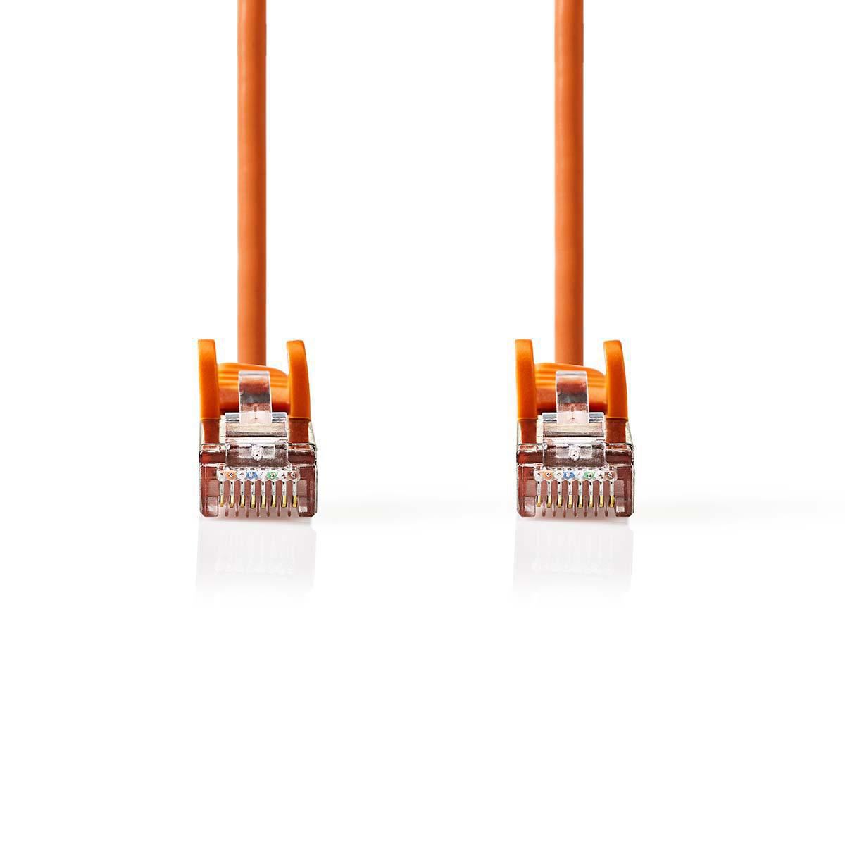 Nedis Cat 5e SF/UTP Network Cable RJ45 Male to RJ45 Male 7.5m Orange - CCGP85121OG75