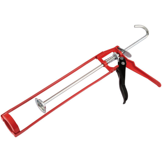 Robust Steel Plunge Rod Skeleton Caulking Gun (350ml) Draper (16237)