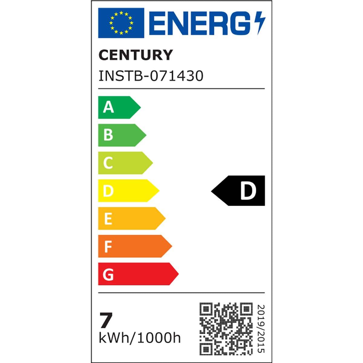 Century LED Lamp E14 7W 1100 lm 3000K  INSTB-071430