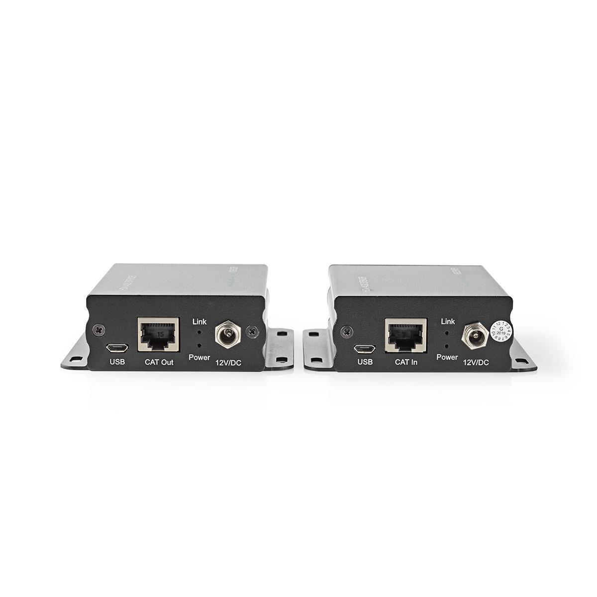HDMI CAT5/6 Extender 4K@30Hz Up to 50m HDMI Input+RJ45 Female HDMI Output+RJ45 - VREP3460AT