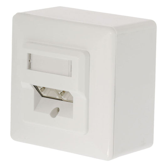 Glaxio RJ45 wall plate with 2 RJ45 network connections - CCGP89150IV
