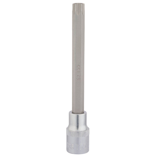 Draper T55 x 140 mm Torx Socket 1/2" Drive [ 16321 ] 6 Point Star Male