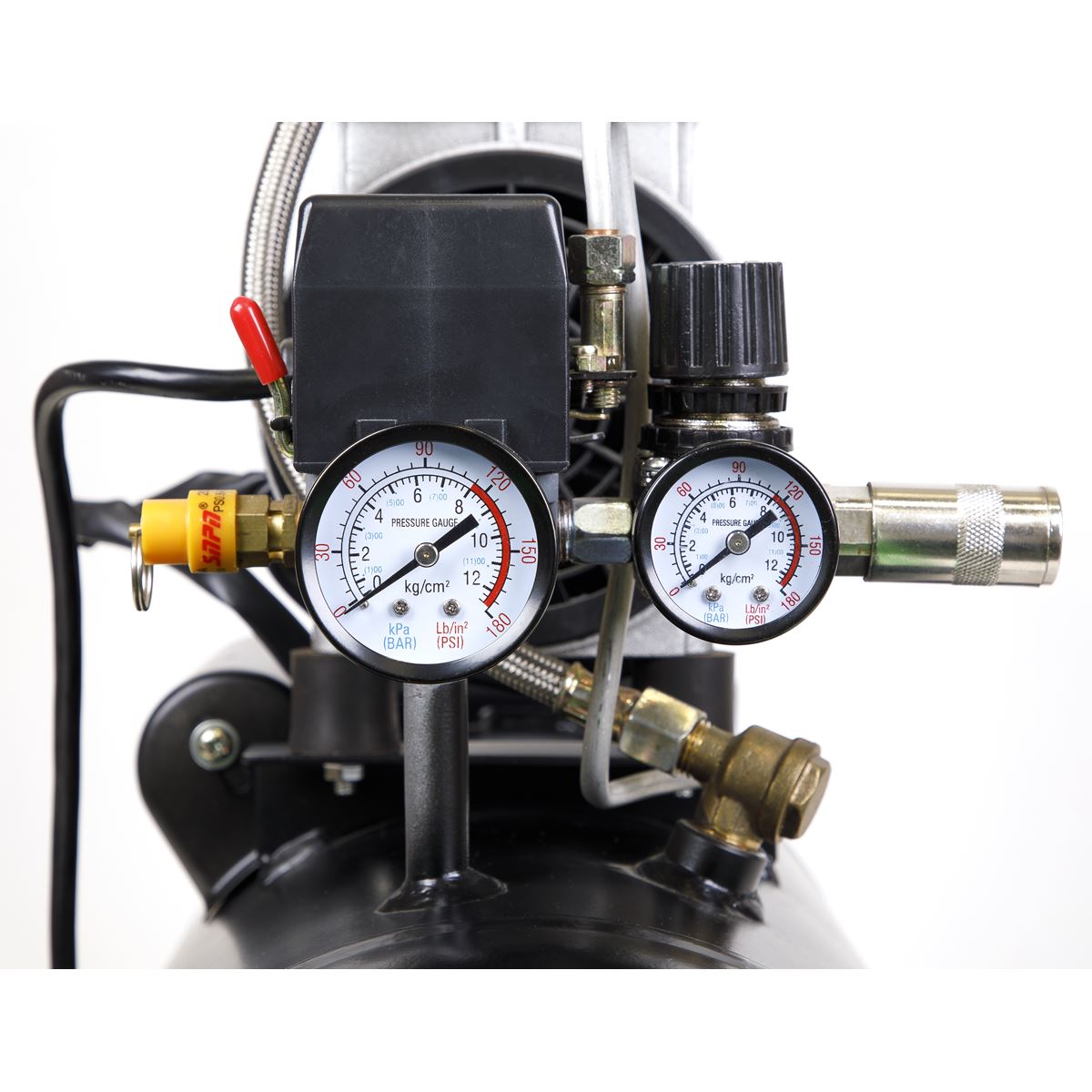 Sealey Low Noise Air Compressor 50L Direct Drive 1.6hp SAC5016S