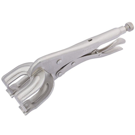 Draper 225mm Sheet/Angle Bar Metal Locking Self Grip Welding Clamp Pliers, 81650