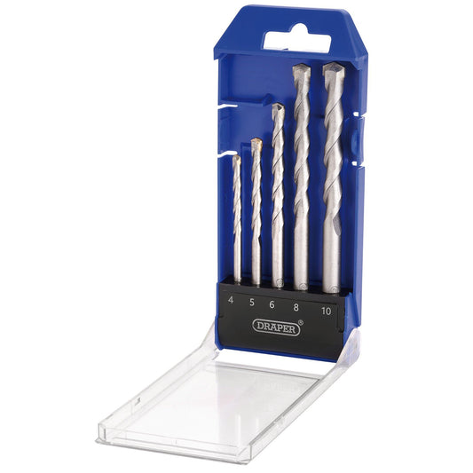 Draper TCT Masonry Drill Bit Set (5 Piece)