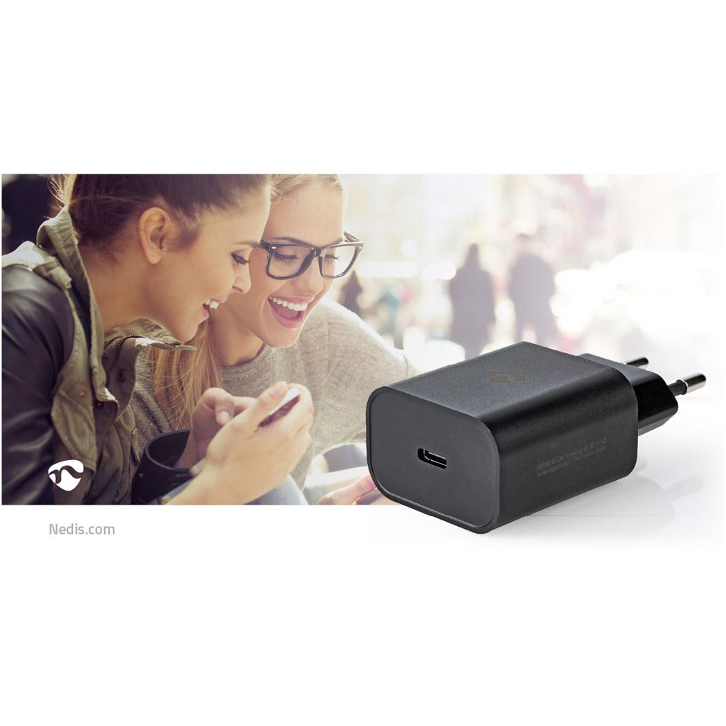 Wall Charger Quick charge feature PD3.0 27W  PD3.0 30W QC4.0 32W1.5 A 2.0 A - WCQC402ABK