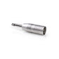Nedis XLR Adapter XLR 3-pin Male to 6.35mm Male 10 pieces Metal CAGP15942ME