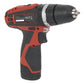 Sealey Cordless Hammer Drill/Driver 10mm 12V Li-ion - Body Only CP1201