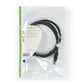 Nedis CAT6a SF/UTP Network Cable RJ45 Male to RJ45 Male 1m Black