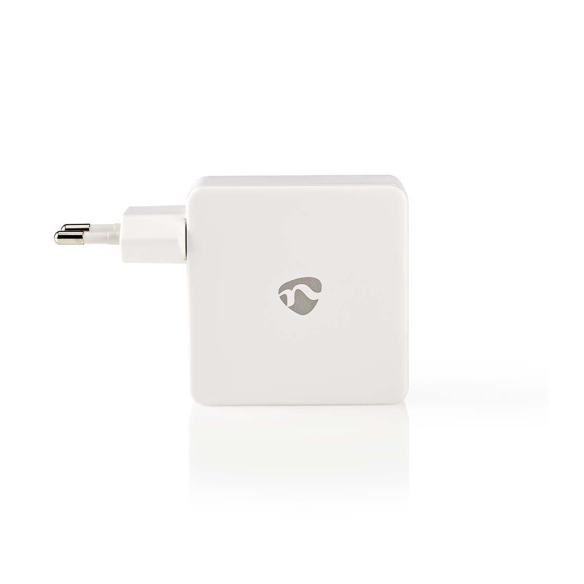 Nedis Wall Charger 3.0A USB (QC)/USB-C Power Delivery 30W White WCPD30W110WT
