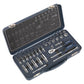 Sealey Socket Set 32pc 1/4"Sq Drive Lock-On 6pt Metric AK27480