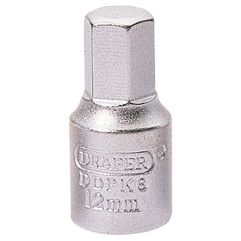 Draper 38326 12mm hexagon allen key DRAIN PLUG KEY 3/8 drive