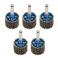Sealey Flap Wheel 25 x 20mm 6mm Shaft 40Grit - Pack of 5 FW2520405