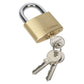 Sealey Brass Body Padlock 50mm PL102