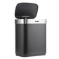 Baridi Sensor Bin 50L - Black/Stainless Steel DH281