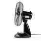 Nedis Table Fan Mains Powered Diameter 30 cm 35W Oscillation 3-Speed Black